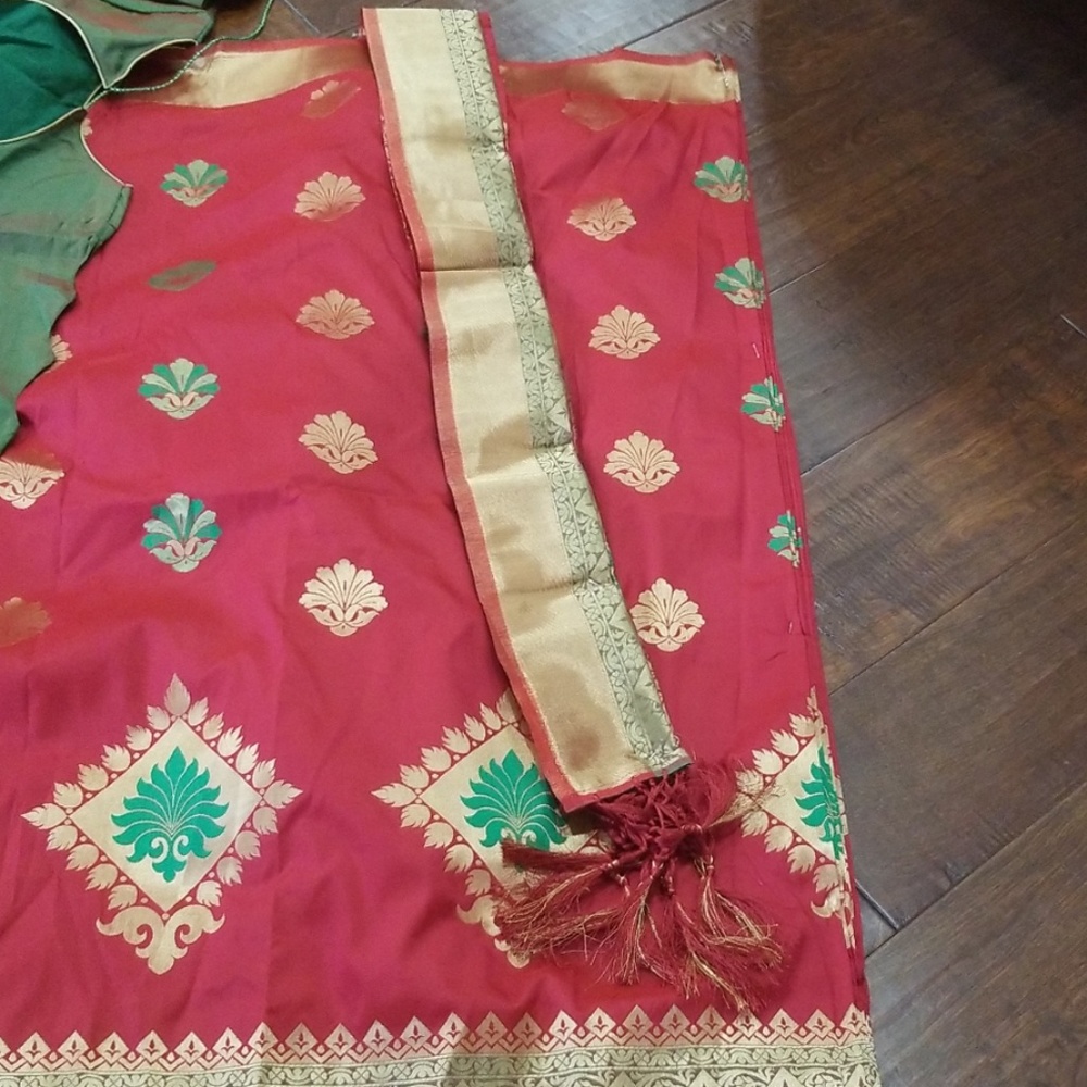 Saree with blouse! New - Picture 5 of 8